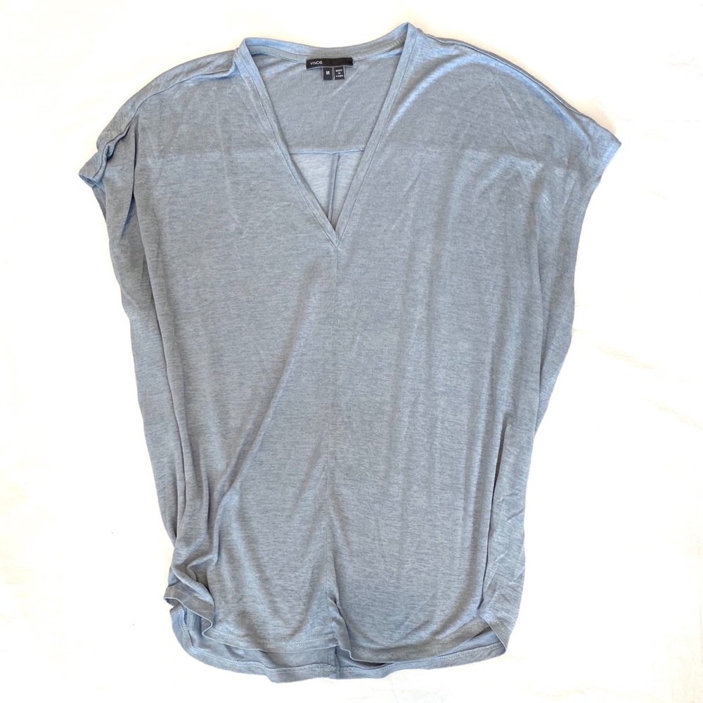 Vince Blue Top